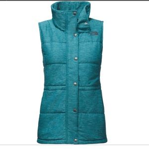 The North Face Pseudio Vest Heathered Teal XS